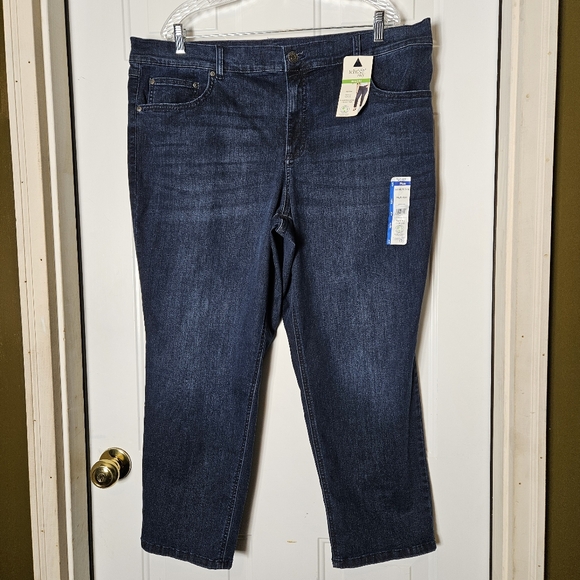 TERRA & SKY JEANS SIZE 22W PETITE - Picture 1 of 8